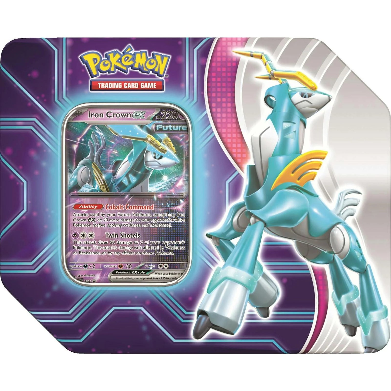 DRAFT - Pokemon Paradox Destinies 8-Tin Case | Sealed