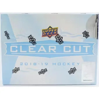 DRAFT - 2018-19 Upper Deck Clear Cut Hockey Hobby Box