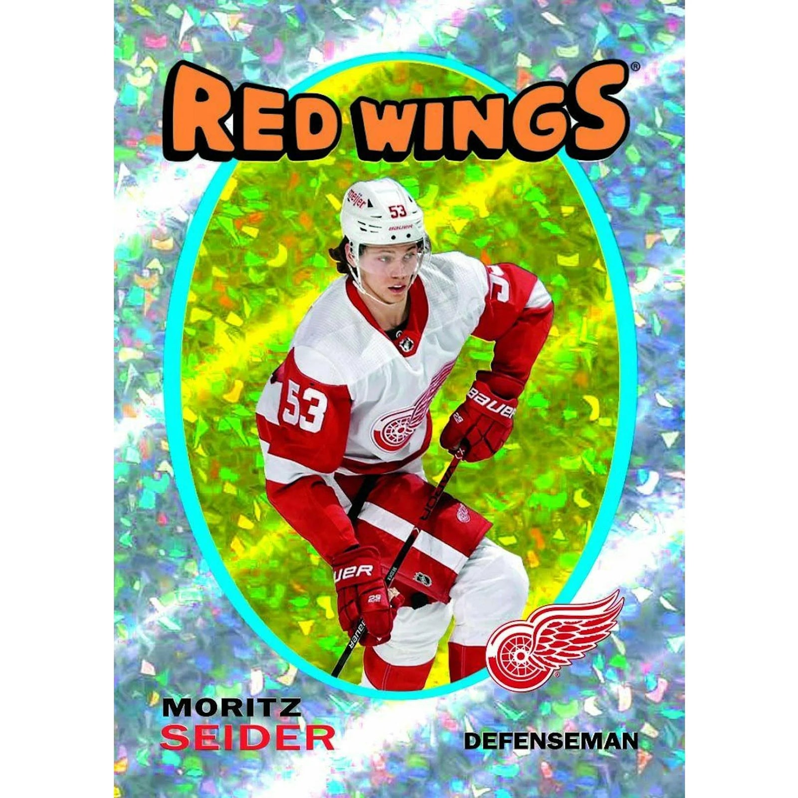 DRAFT - Just In 2022/23 Topps Chrome NHL Hockey Sticker Collection 40-Pack Box