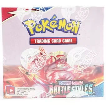 Pokemon Sword & Shield: Battle Styles Booster 6-Box Case (Ships Sealed Only) - D