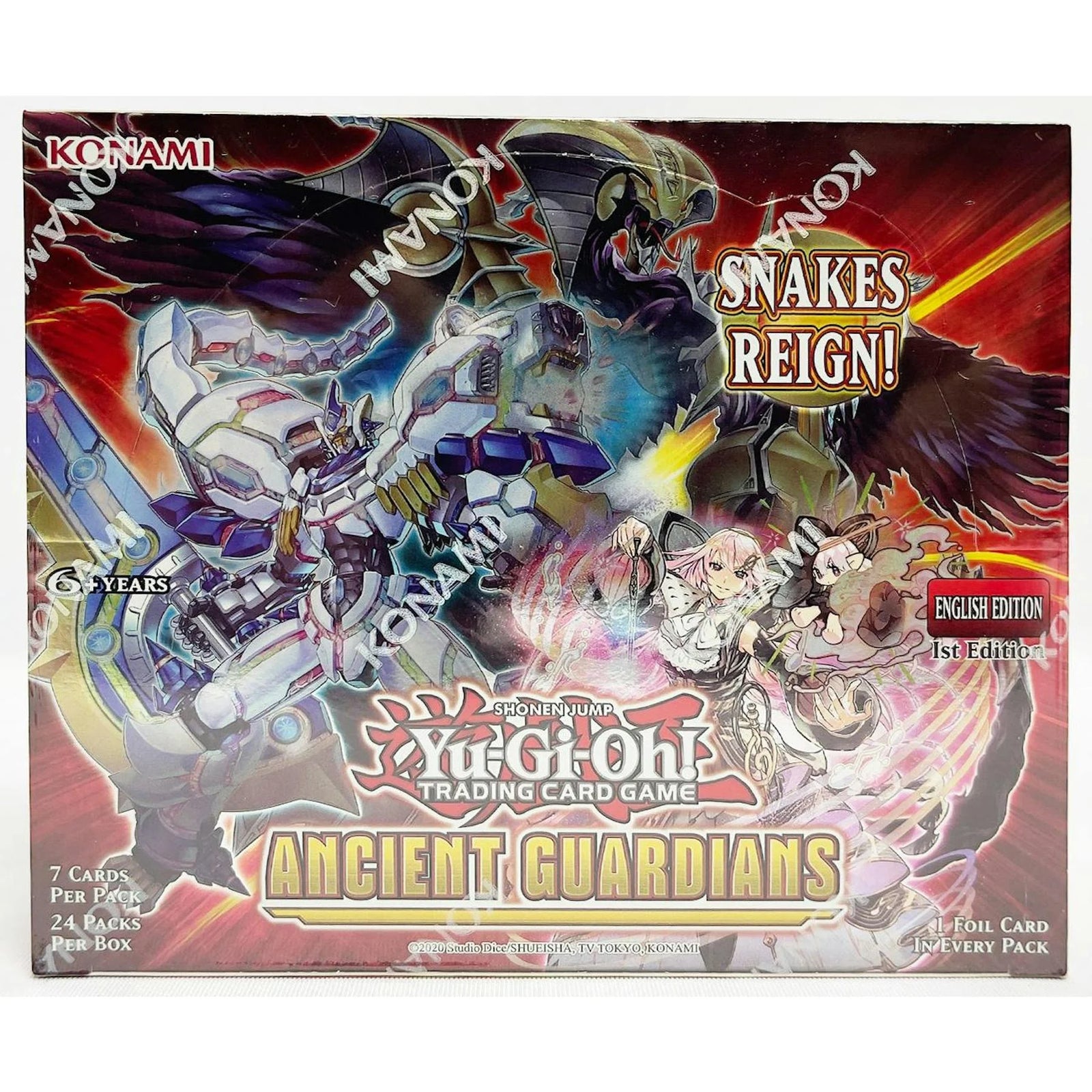 DRAFT - Yu-Gi-Oh Ancient Guardians Booster Box | Sealed