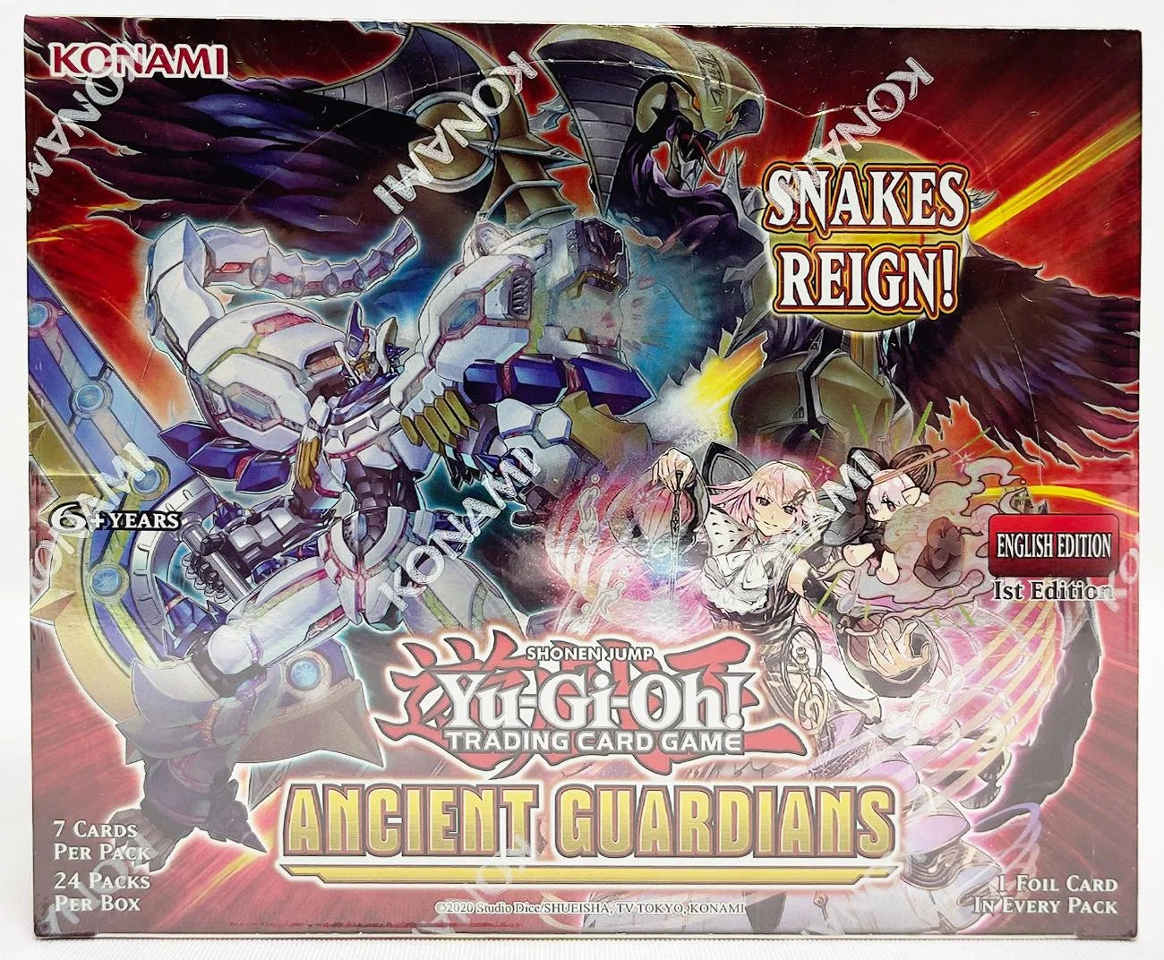 DRAFT - Yu-Gi-Oh Ancient Guardians Booster Box | Sealed