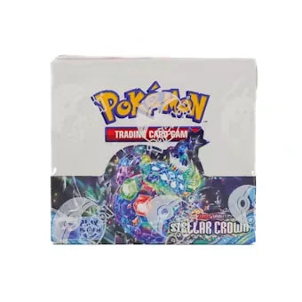 Pokemon Scarlet & Violet: Stellar Crown Booster Box (Ships Sealed Only) - D