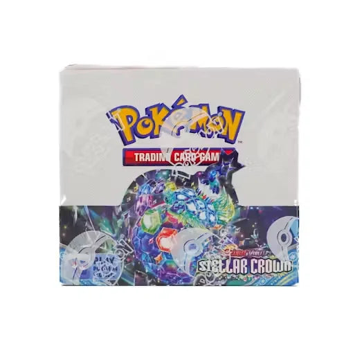 Pokemon Scarlet & Violet: Stellar Crown Booster Box (Ships Sealed Only) - D