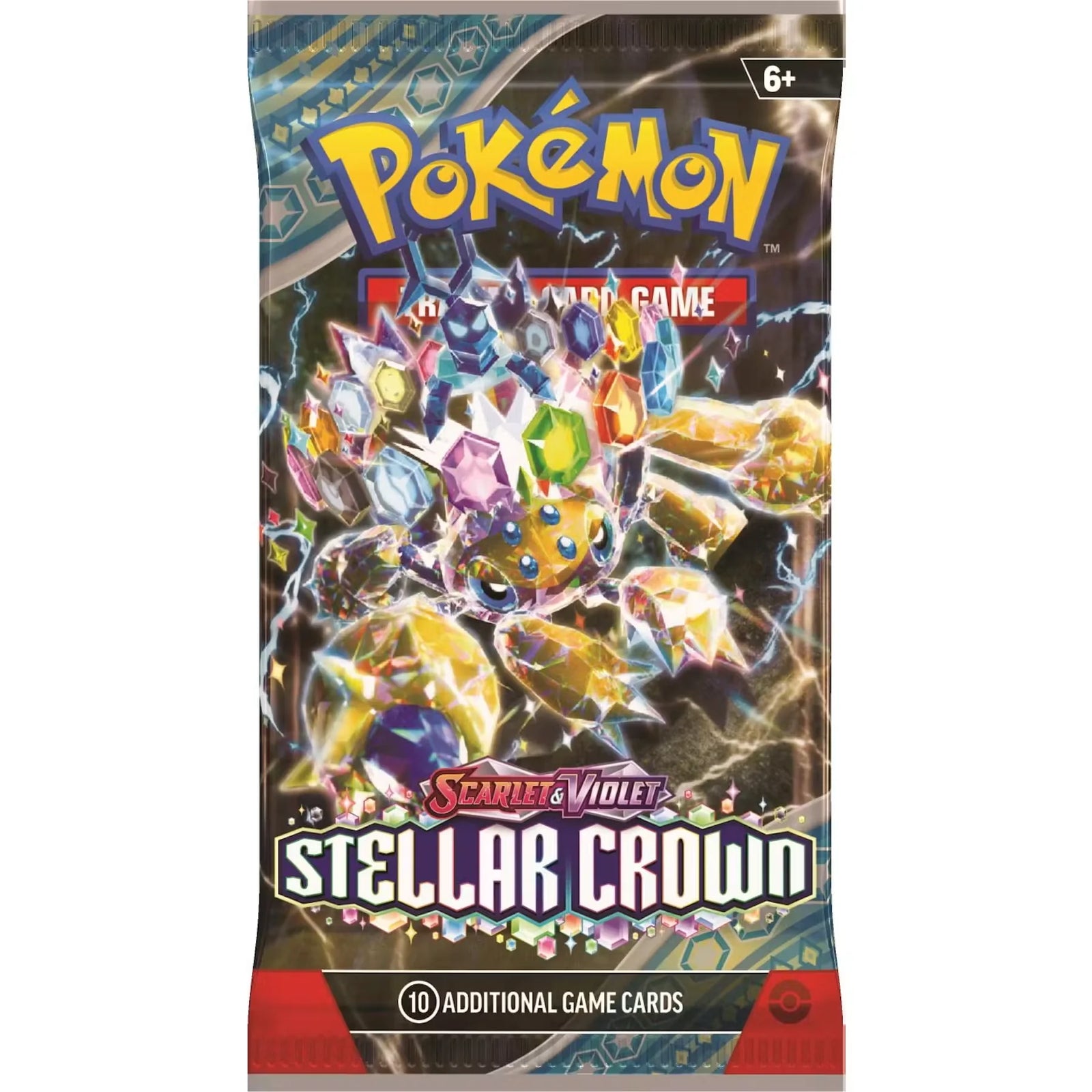 Pokemon Scarlet & Violet Stellar Crown Booster 6-Box Case (Ships Sealed Only)