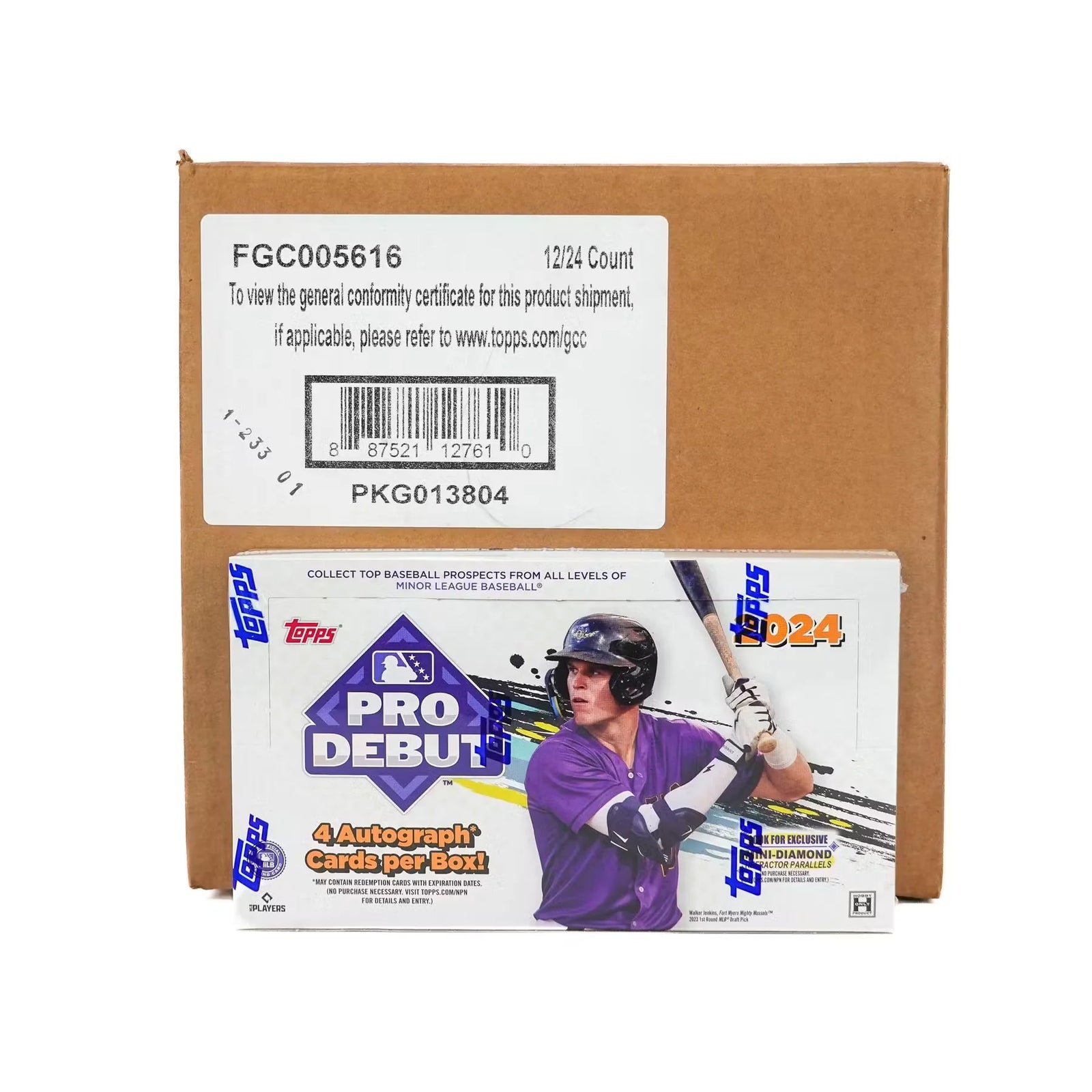 2024 Topps Pro Debut Baseball Hobby 12 Box Case