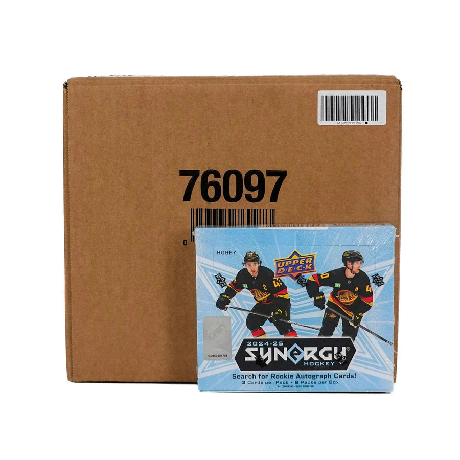 DRAFT - Just In 2024/25 Upper Deck Synergy Hockey Hobby 16-Box Case
