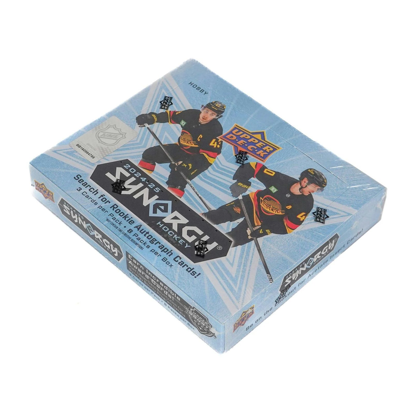 DRAFT - Just In 2024/25 Upper Deck Synergy Hockey Hobby 16-Box Case