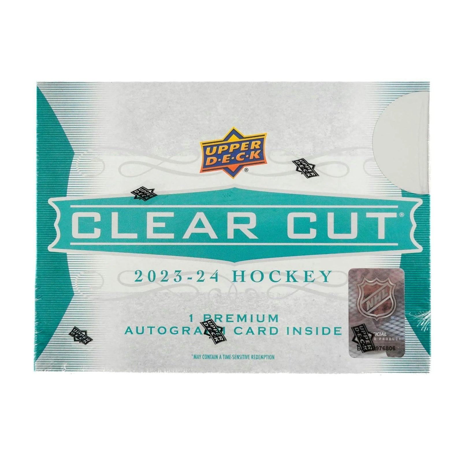 DRAFT - New 2023/24 Upper Deck Clear Cut Hockey Hobby 30-Box Case