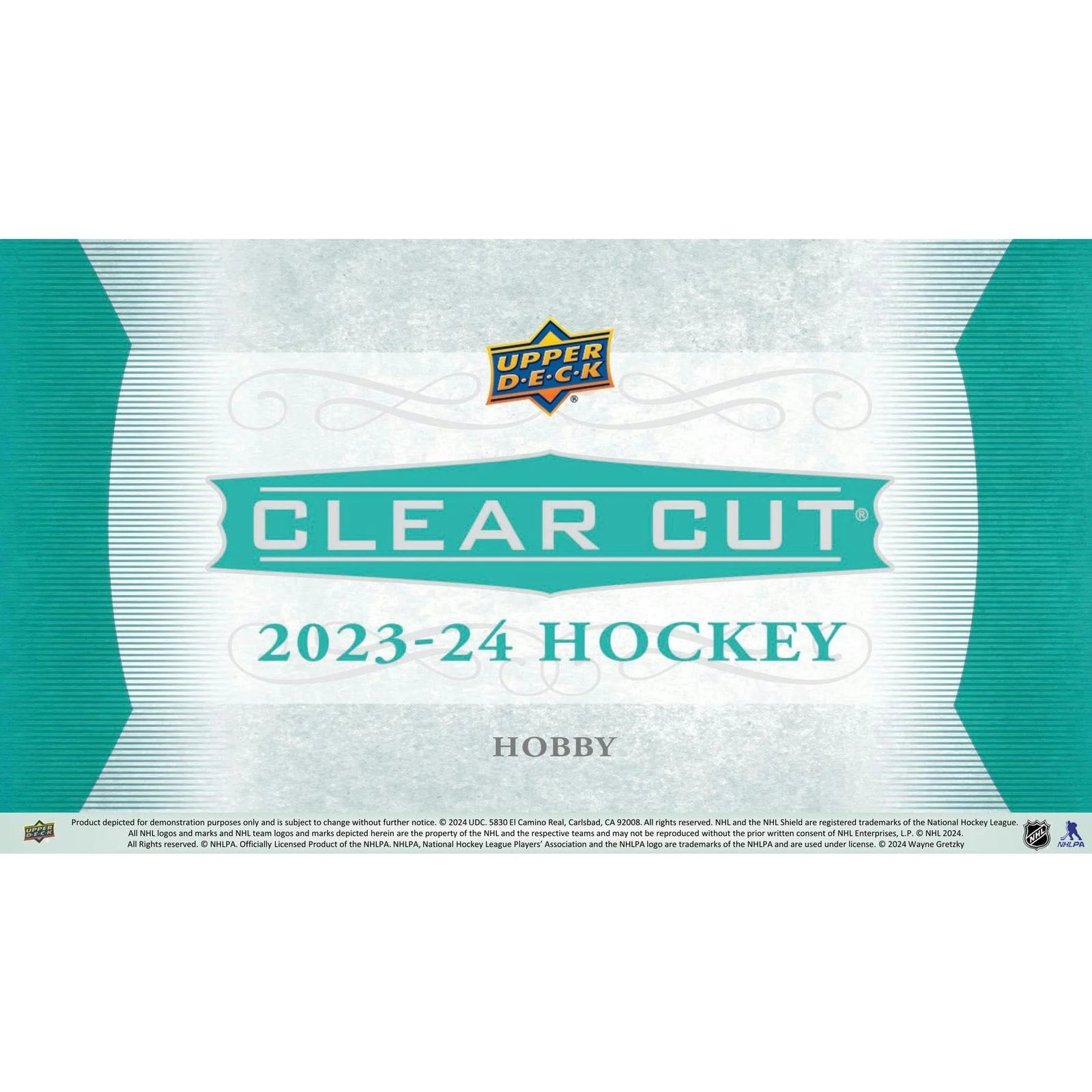 DRAFT - New 2023/24 Upper Deck Clear Cut Hockey Hobby 30-Box Case