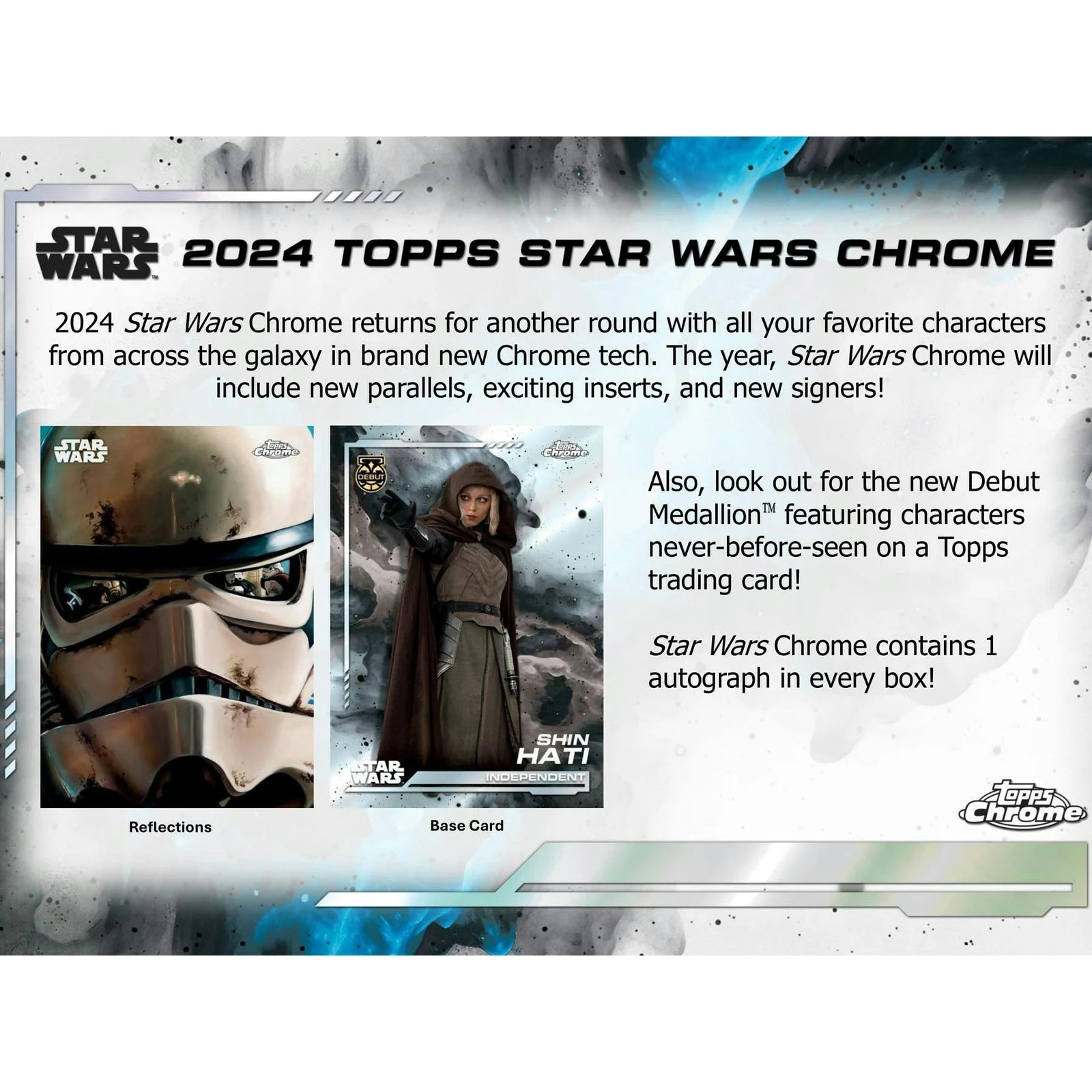 DRAFT - 2024 Topps Star Wars Chrome Hobby Box