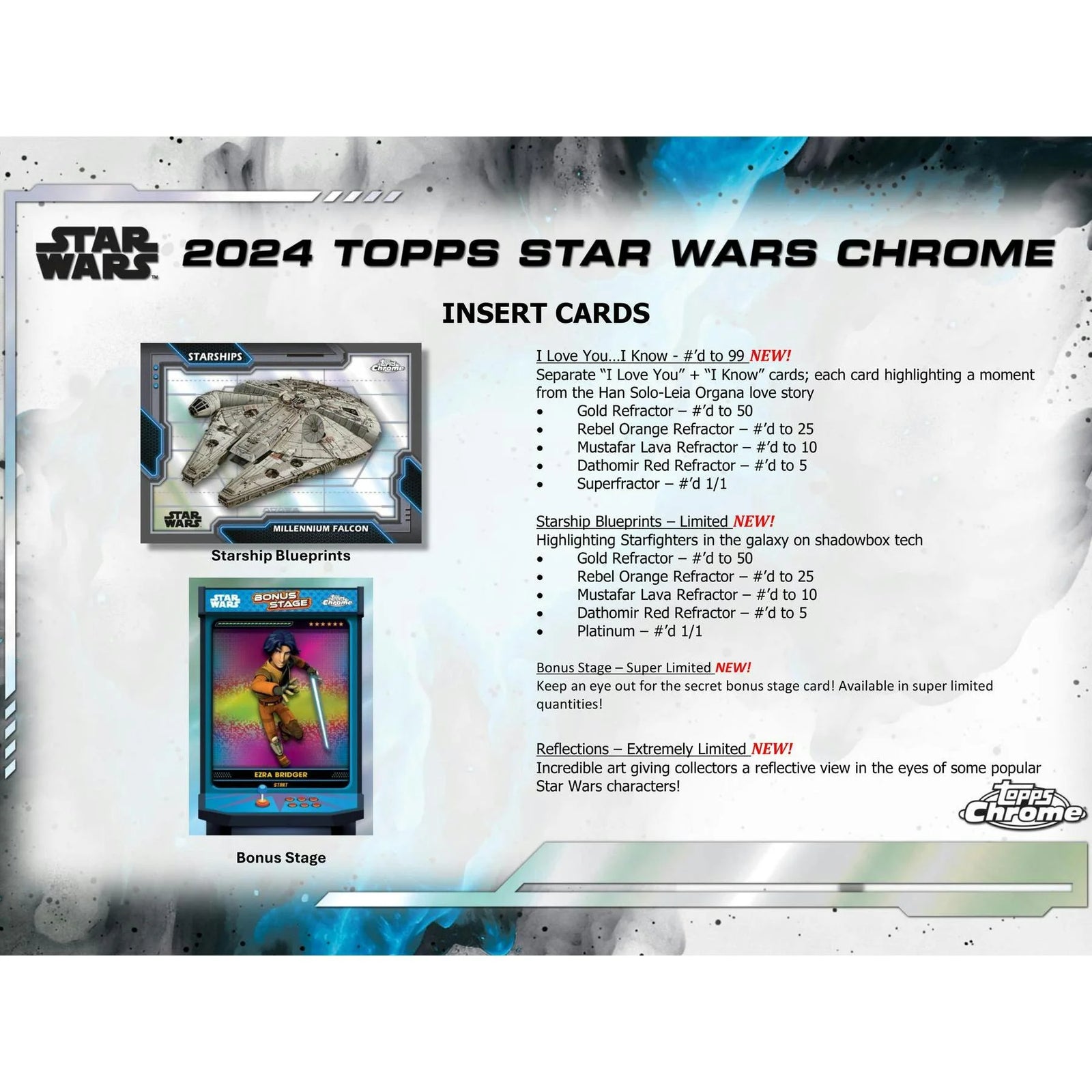 DRAFT - 2024 Topps Star Wars Chrome Hobby Box