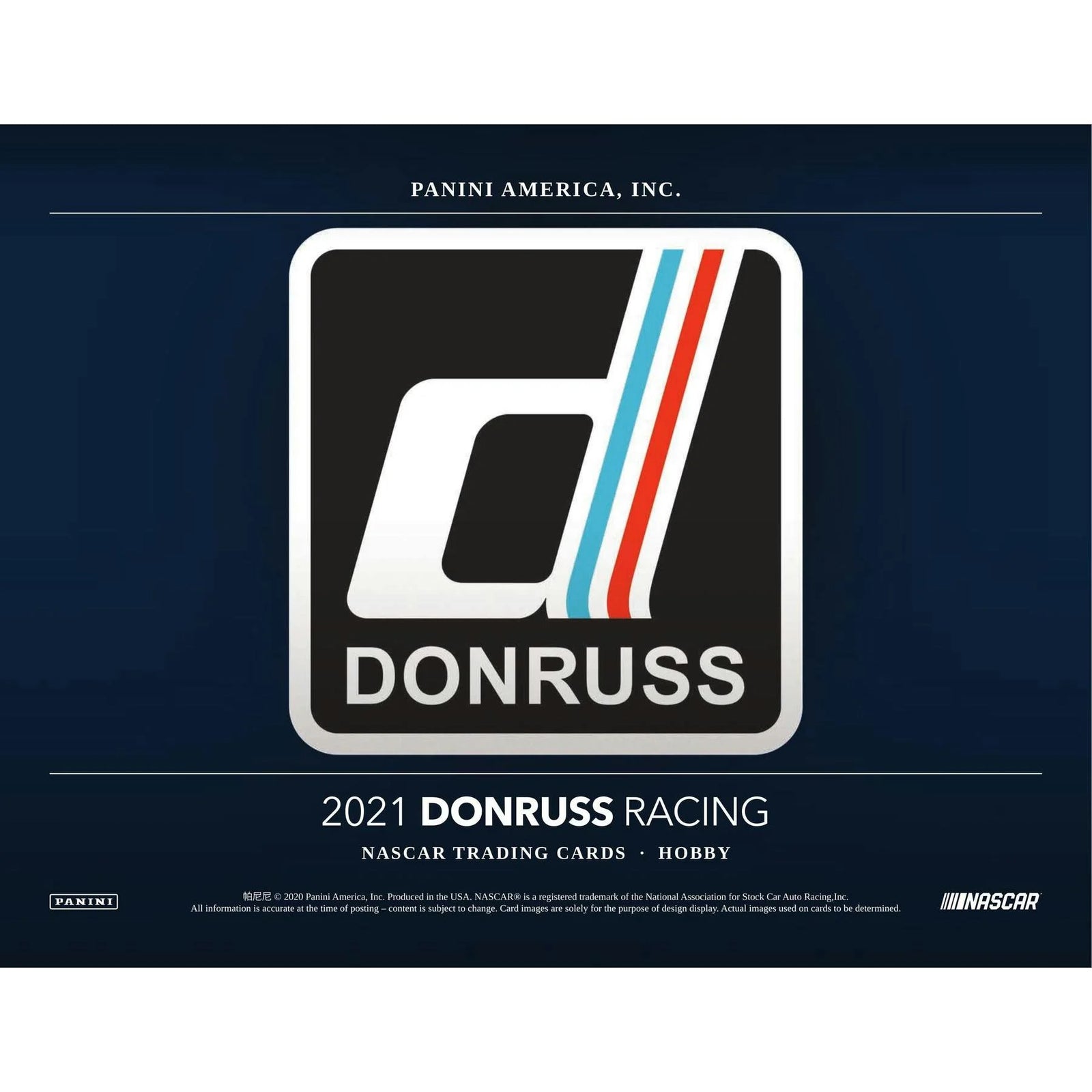 DRAFT - Just In 2021 Panini Donruss Racing Hobby Box