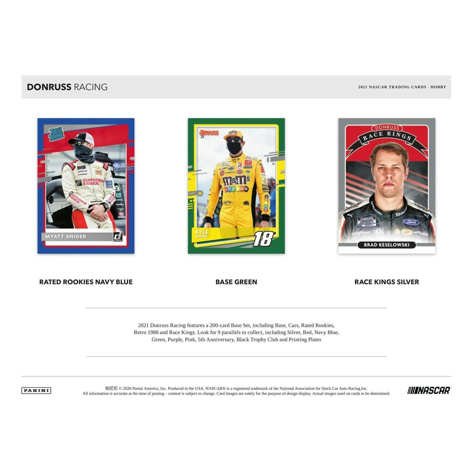 DRAFT - Just In 2021 Panini Donruss Racing Hobby Box