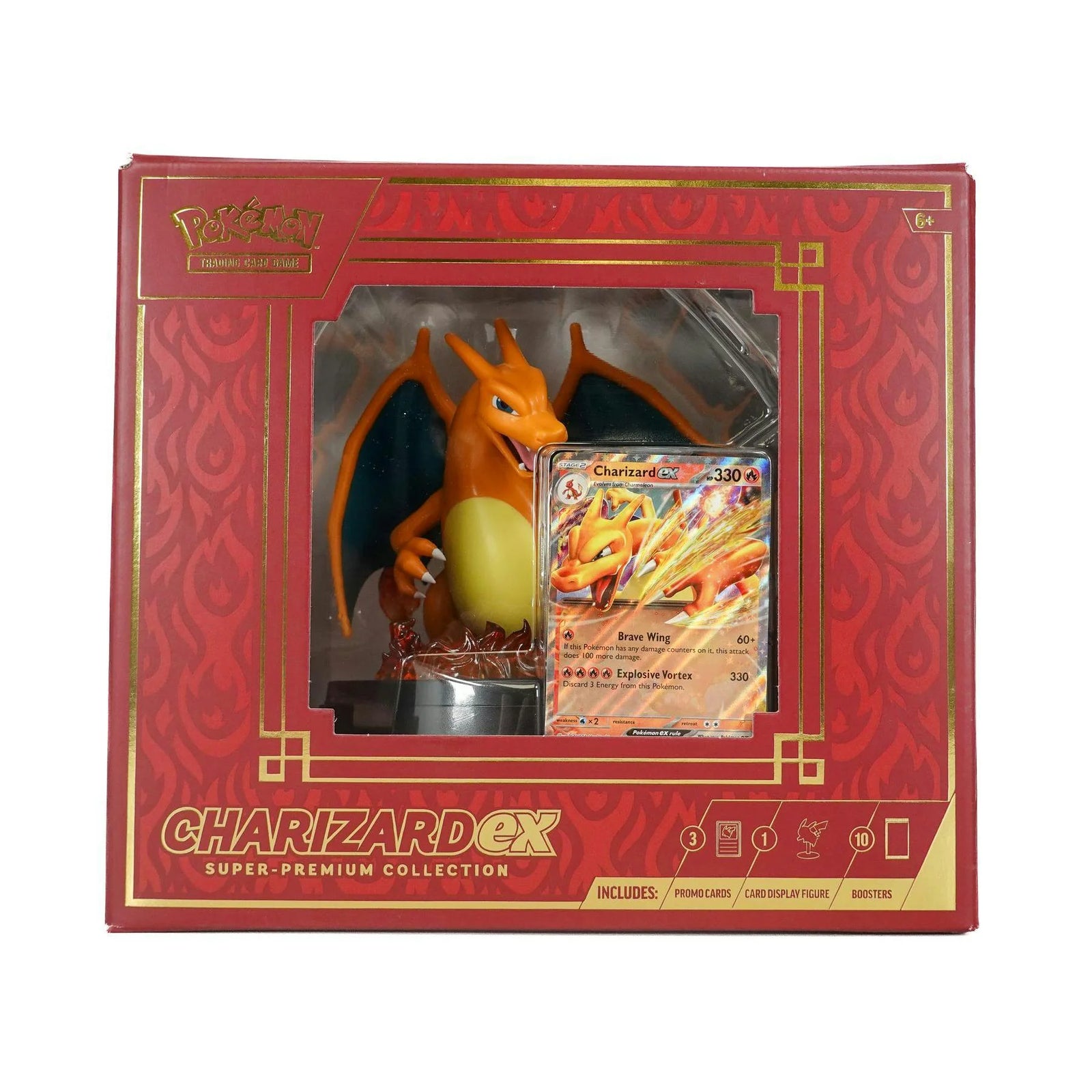 Pokemon Charizard ex Super-Premium Collection | 4-Box Case (Ships Sealed Only)