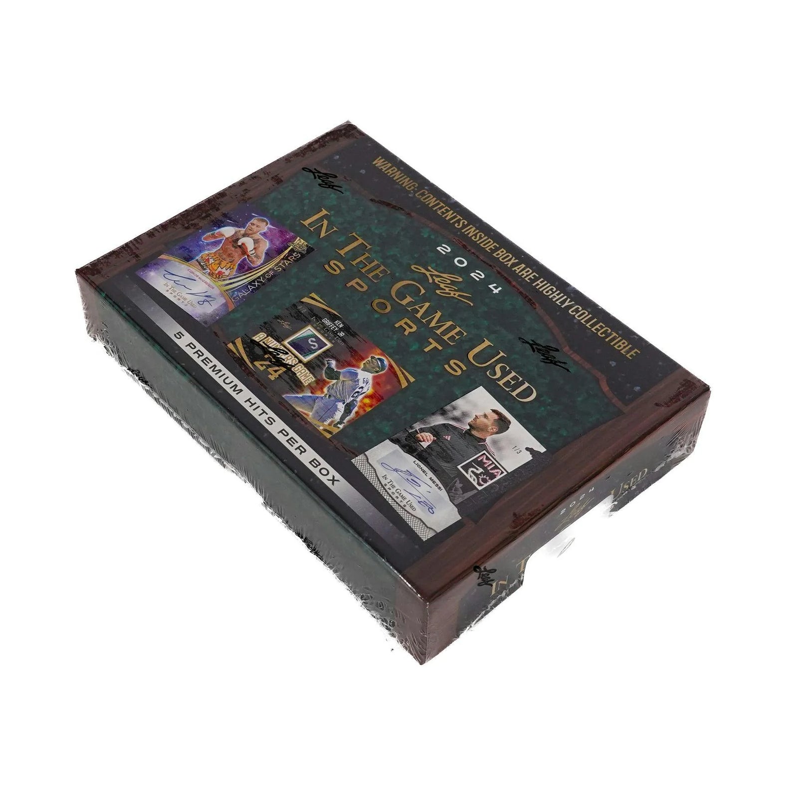 2024 Leaf In The Game Used Sports Hobby Box (Ships Sealed Only) - D2
