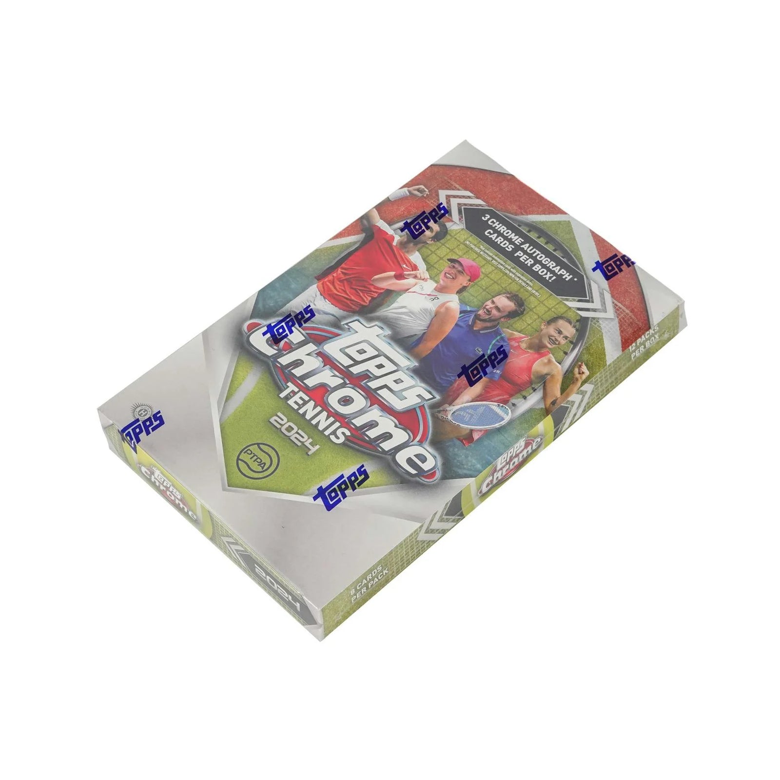 DRAFT - Just In 2024 Topps Chrome Tennis Hobby 12-Box Case