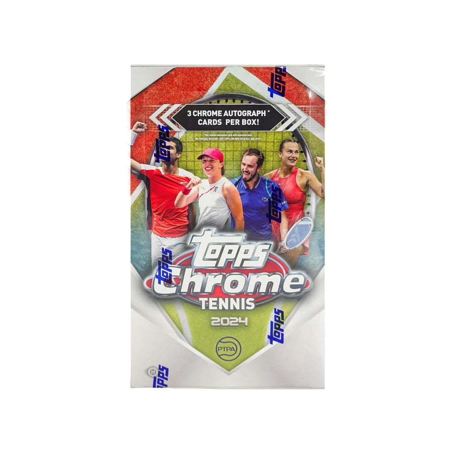 DRAFT - 2024 Topps Chrome Tennis Hobby Box | dacardworld:BVYD0YQHLL