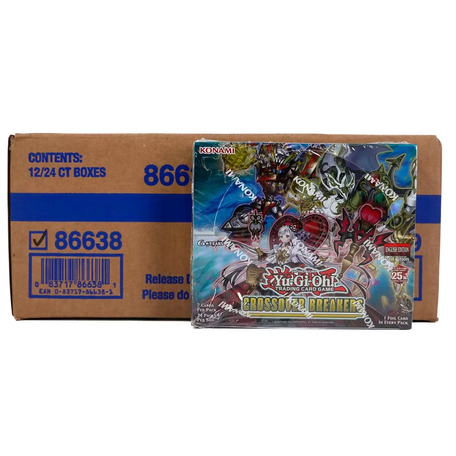 DRAFT - Yu-Gi-Oh Crossover Breakers Booster 12-Box Case | Sealed