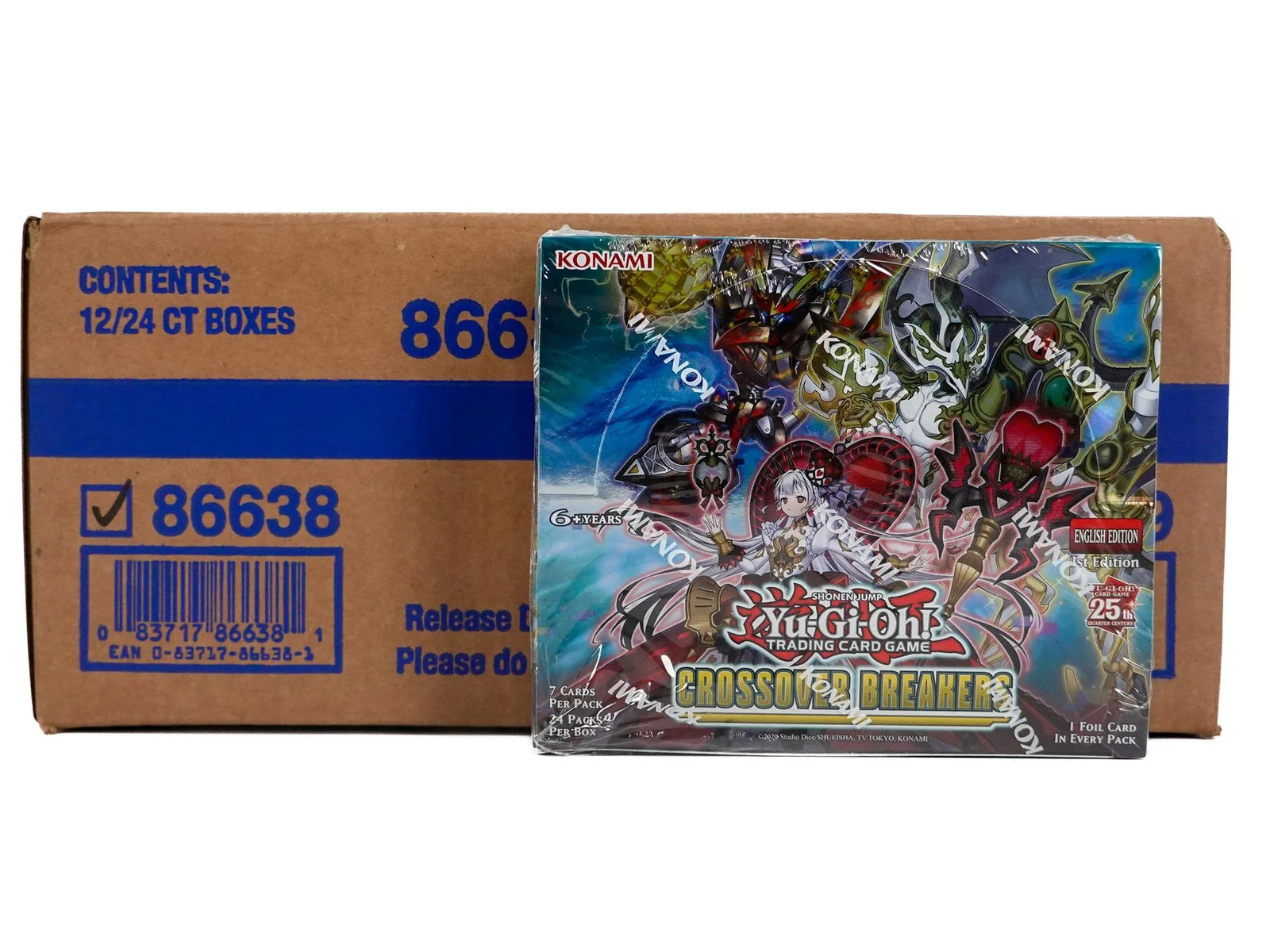 DRAFT - Yu-Gi-Oh Crossover Breakers Booster 12-Box Case | Sealed