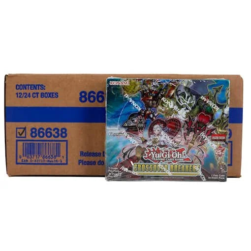 DRAFT - Yu-Gi-Oh Crossover Breakers Booster 12-Box Case | Sealed