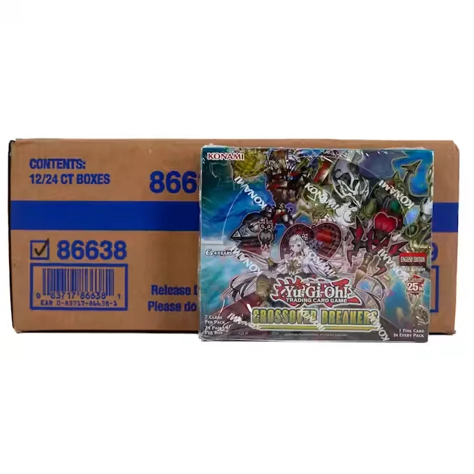 DRAFT - Yu-Gi-Oh Crossover Breakers Booster 12-Box Case | Sealed