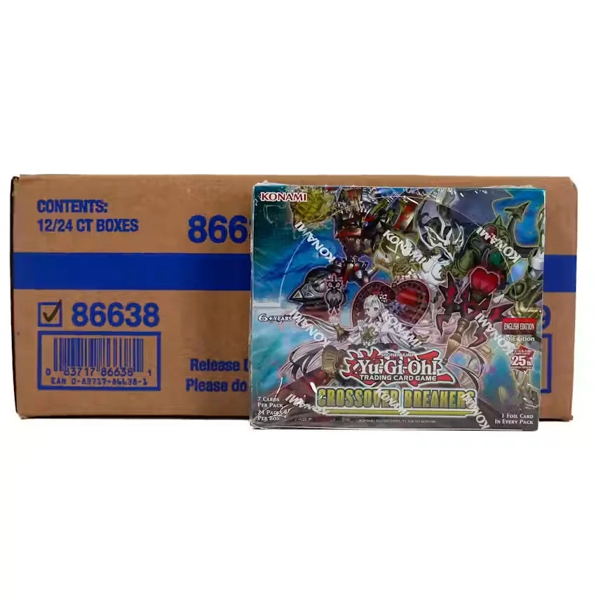 DRAFT - Yu-Gi-Oh Crossover Breakers Booster 12-Box Case | Sealed