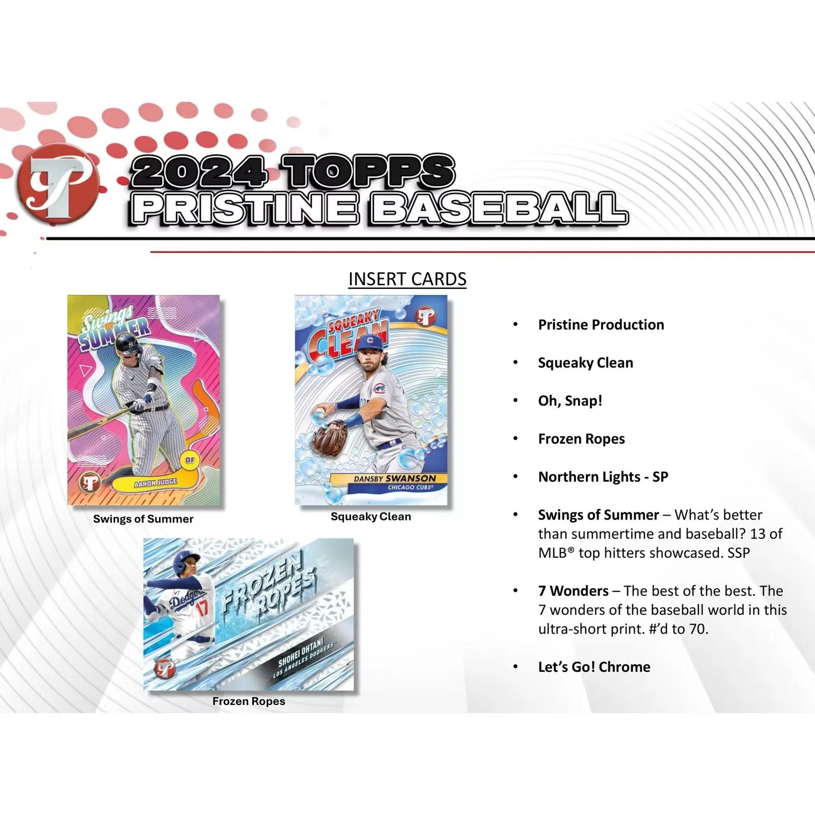 2024 Topps Pristine Baseball Hobby Box (Ships Sealed Only)