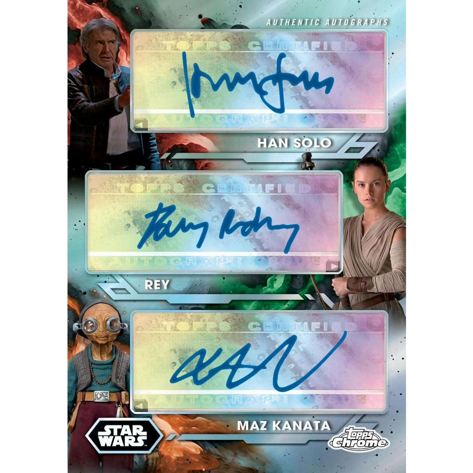 DRAFT - 2024 Topps Star Wars Chrome Delight Box | Entertainment