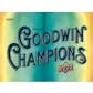 DRAFT - Just In 2021 Upper Deck Goodwin Champions Hobby 16-Box Case