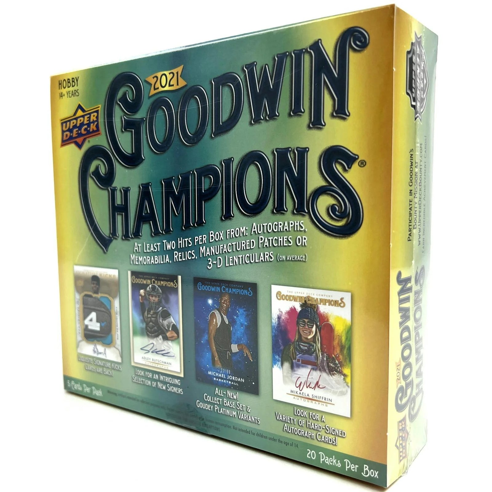 DRAFT - 2021 Upper Deck Goodwin Champions Hobby Box