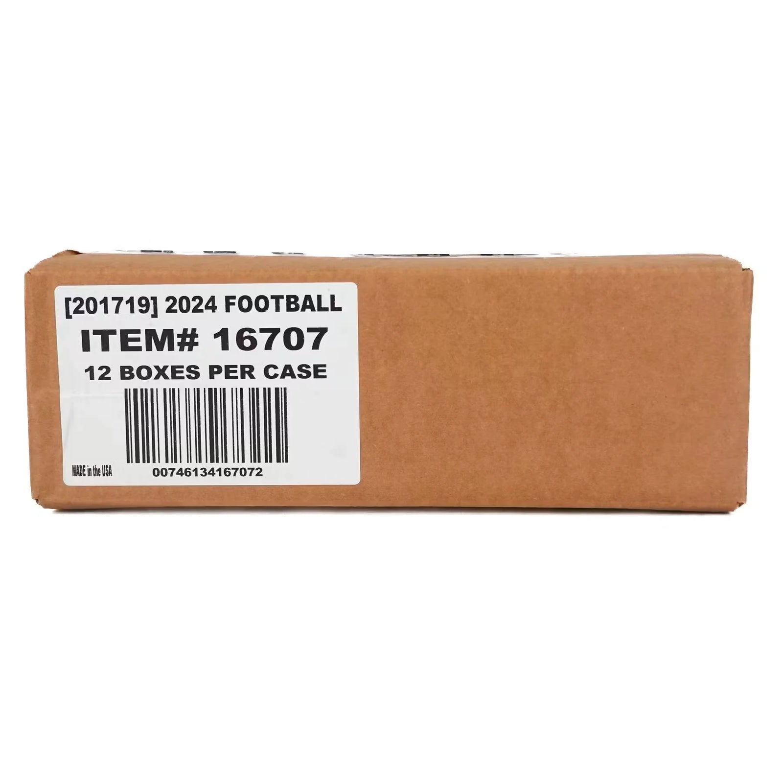 2024 Panini Gold Standard Football Hobby 12-Box Case (Ships Sealed Only)
