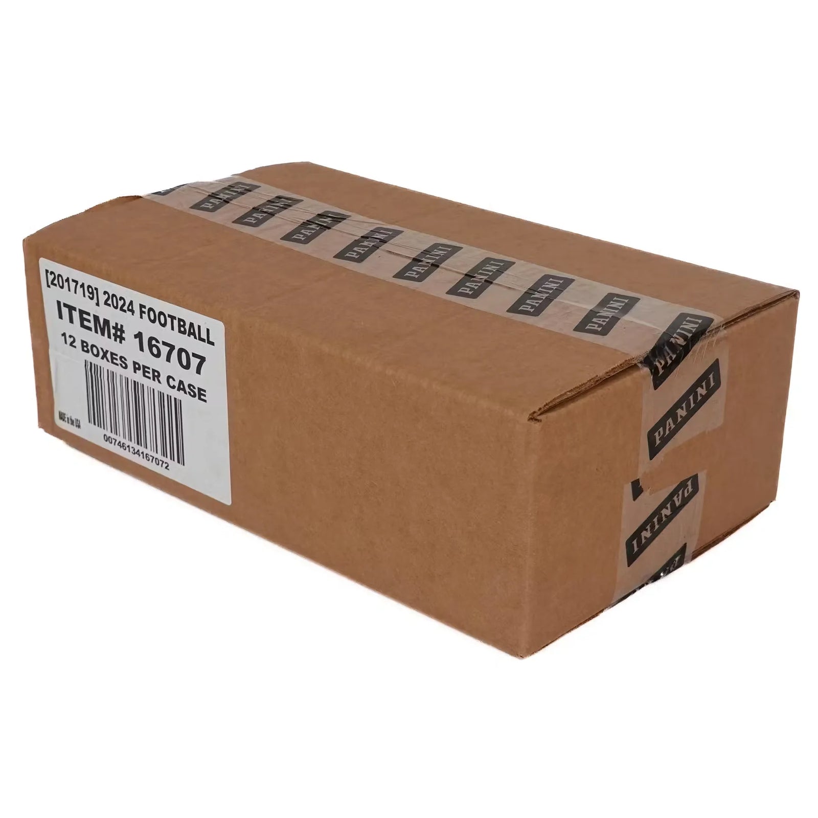 2024 Panini Gold Standard Football Hobby 12-Box Case (Ships Sealed Only)