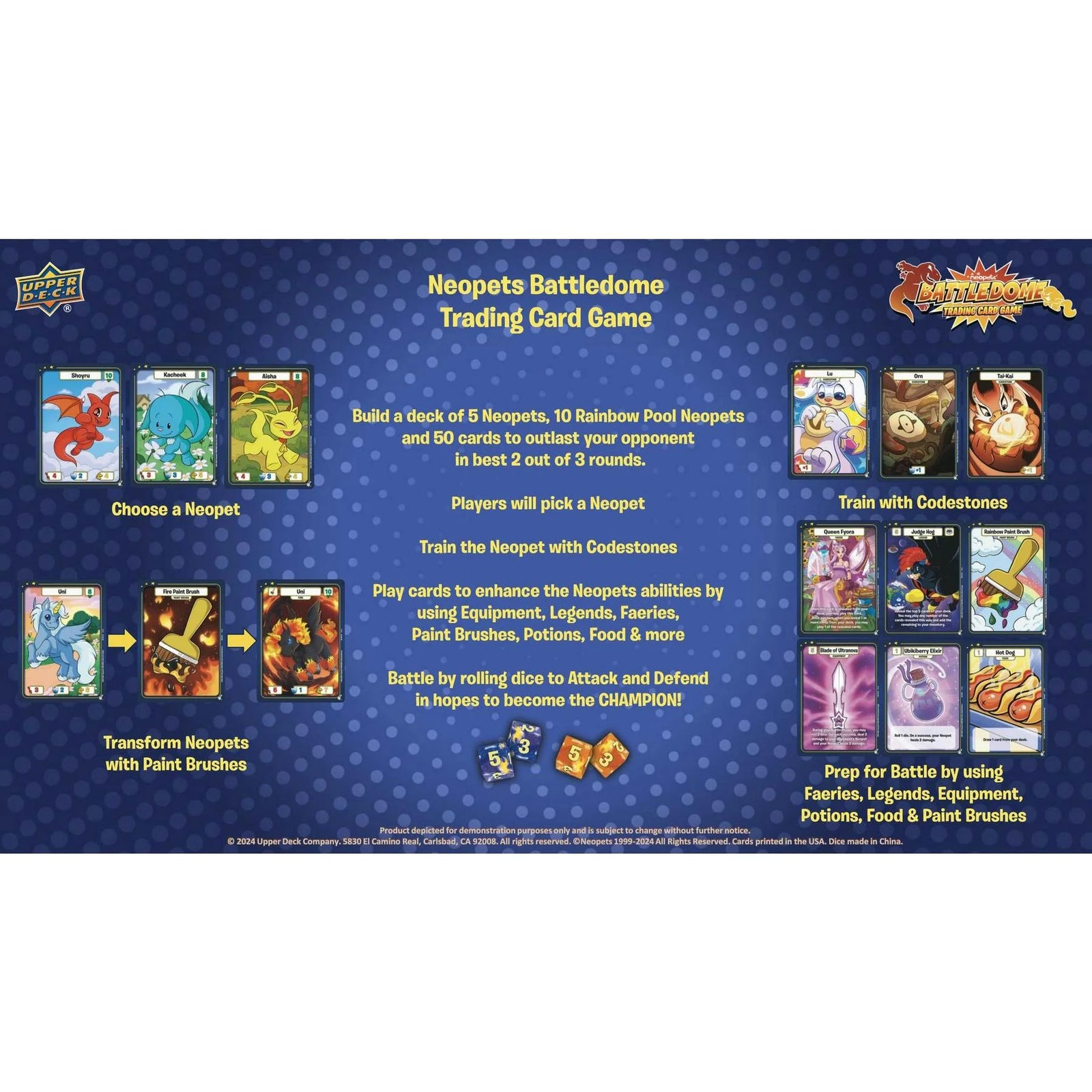 DRAFT - Neopets Battledome TCG 25th Anniversary Celebration | 4-Box Case