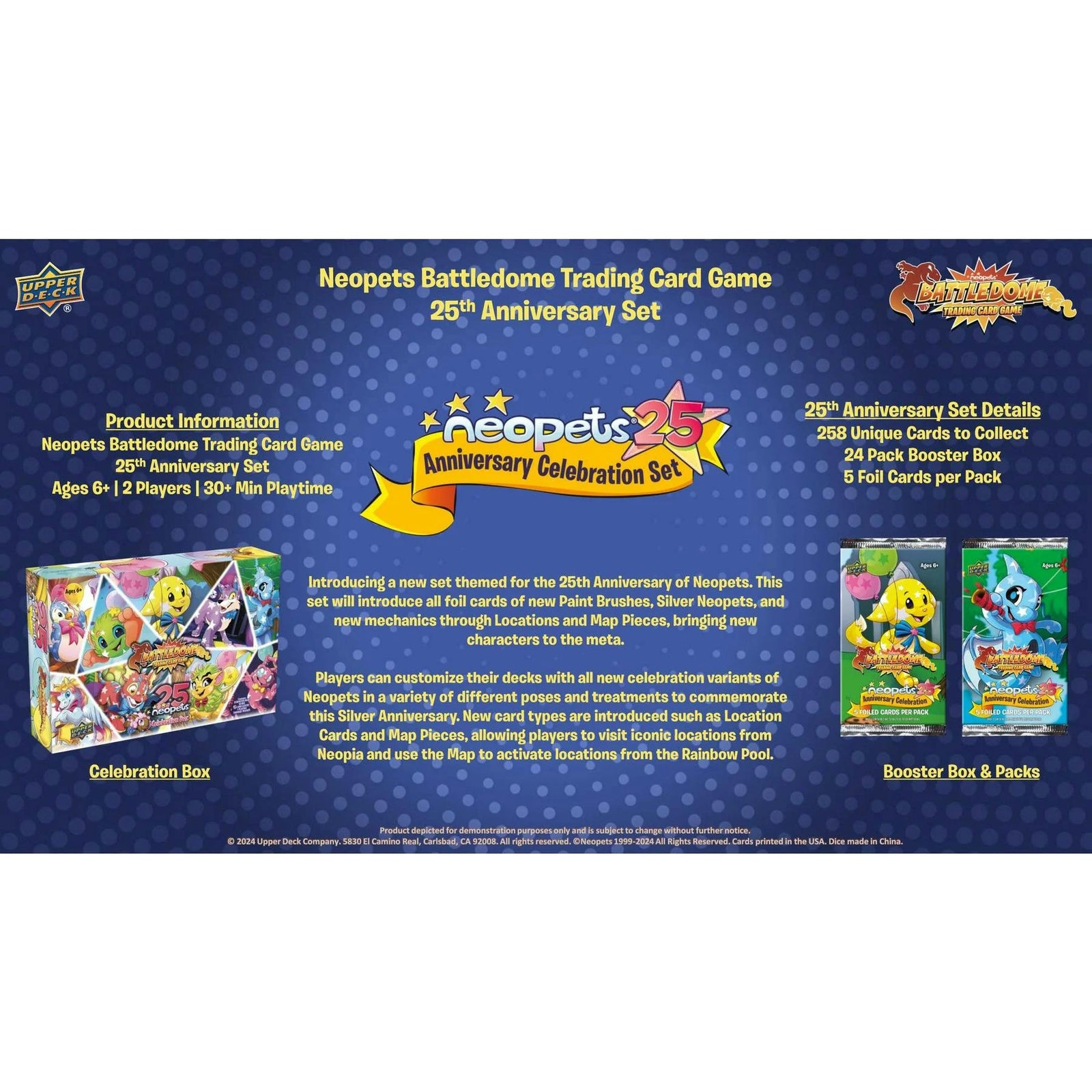 DRAFT - Neopets Battledome TCG 25th Anniversary Celebration | 4-Box Case