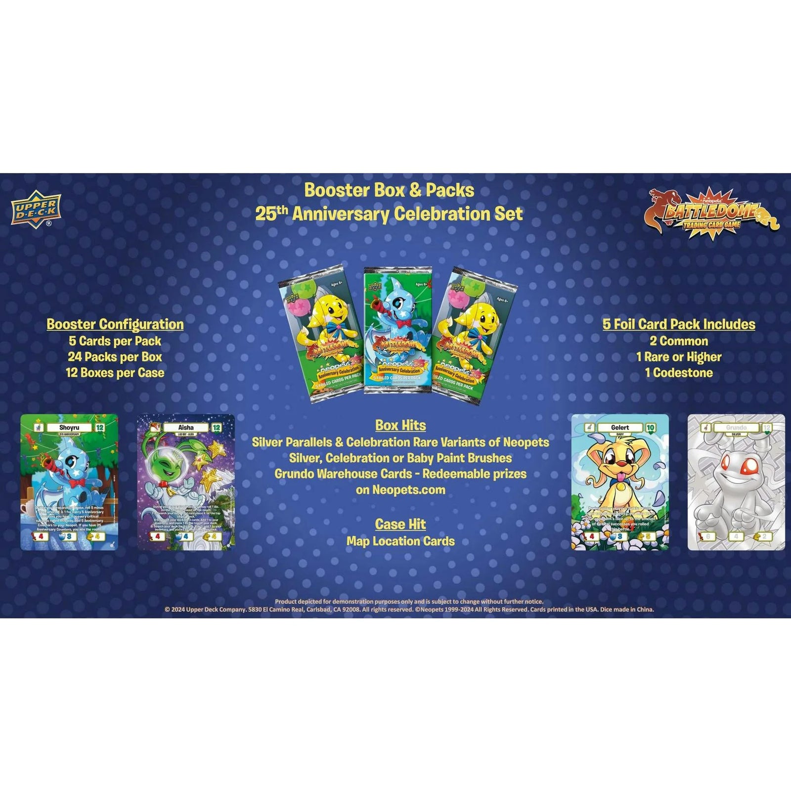 DRAFT - Neopets Battledome TCG 25th Anniversary Celebration | 4-Box Case