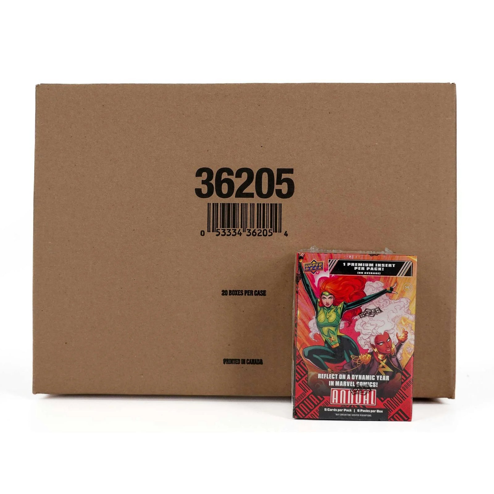 DRAFT - 2023/24 Upper Deck Marvel Annual Blaster 20-Box Case | BVYY0Q2FDB