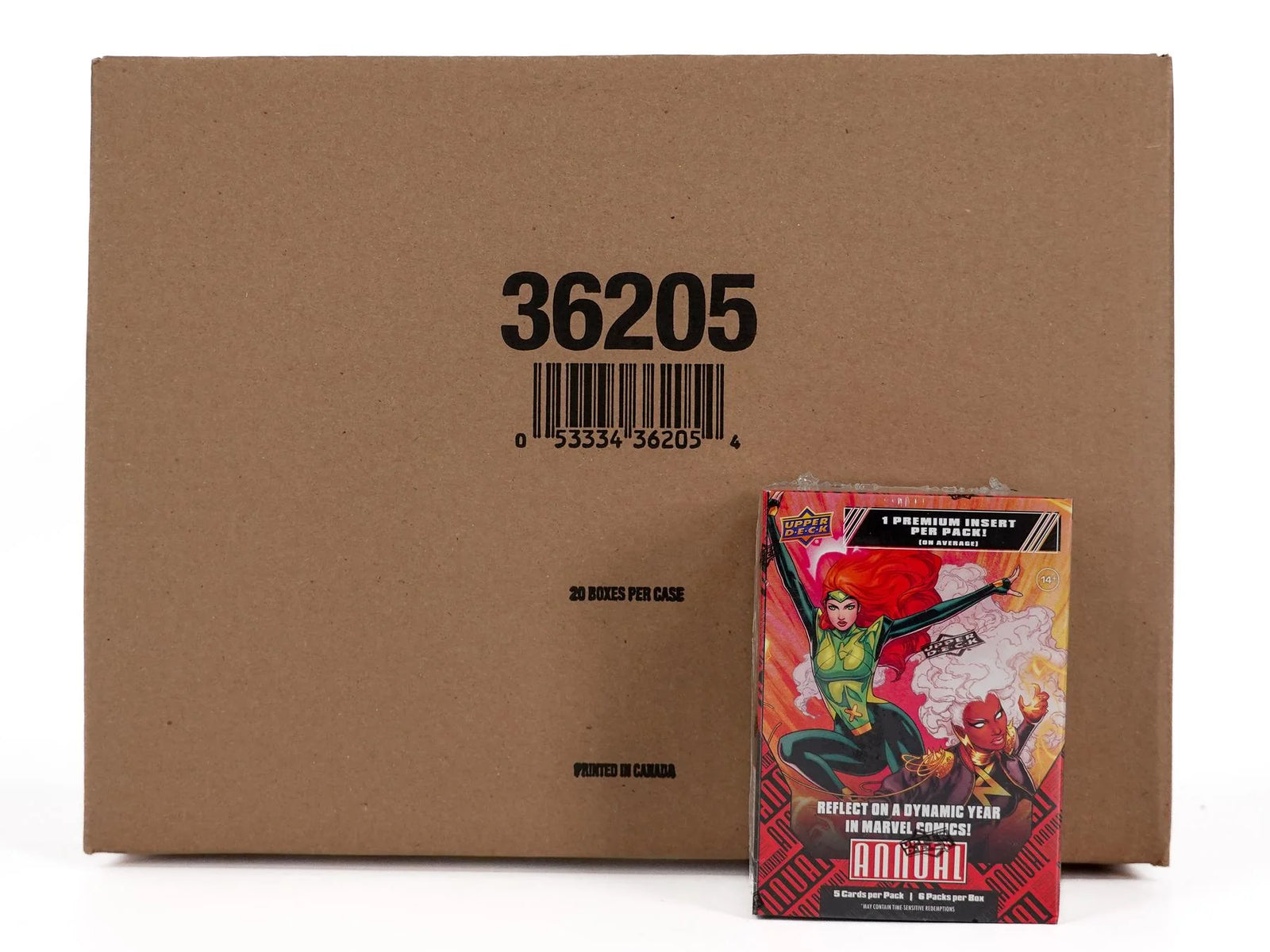 DRAFT - 2023/24 Upper Deck Marvel Annual Blaster 20-Box Case | BVYY0Q2FDB