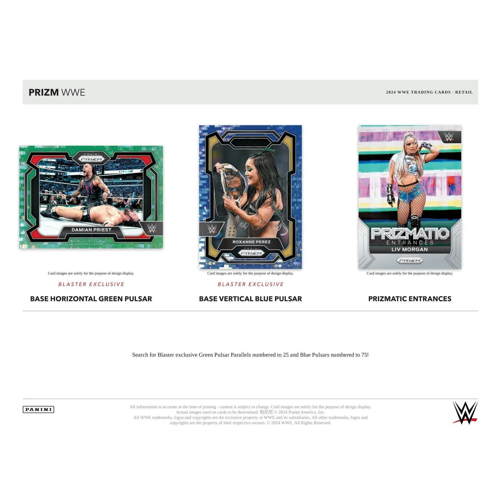 DRAFT - 2024 Panini Prizm WWE Wrestling Blaster Box | dacardworld:BVYY0ZOPK9