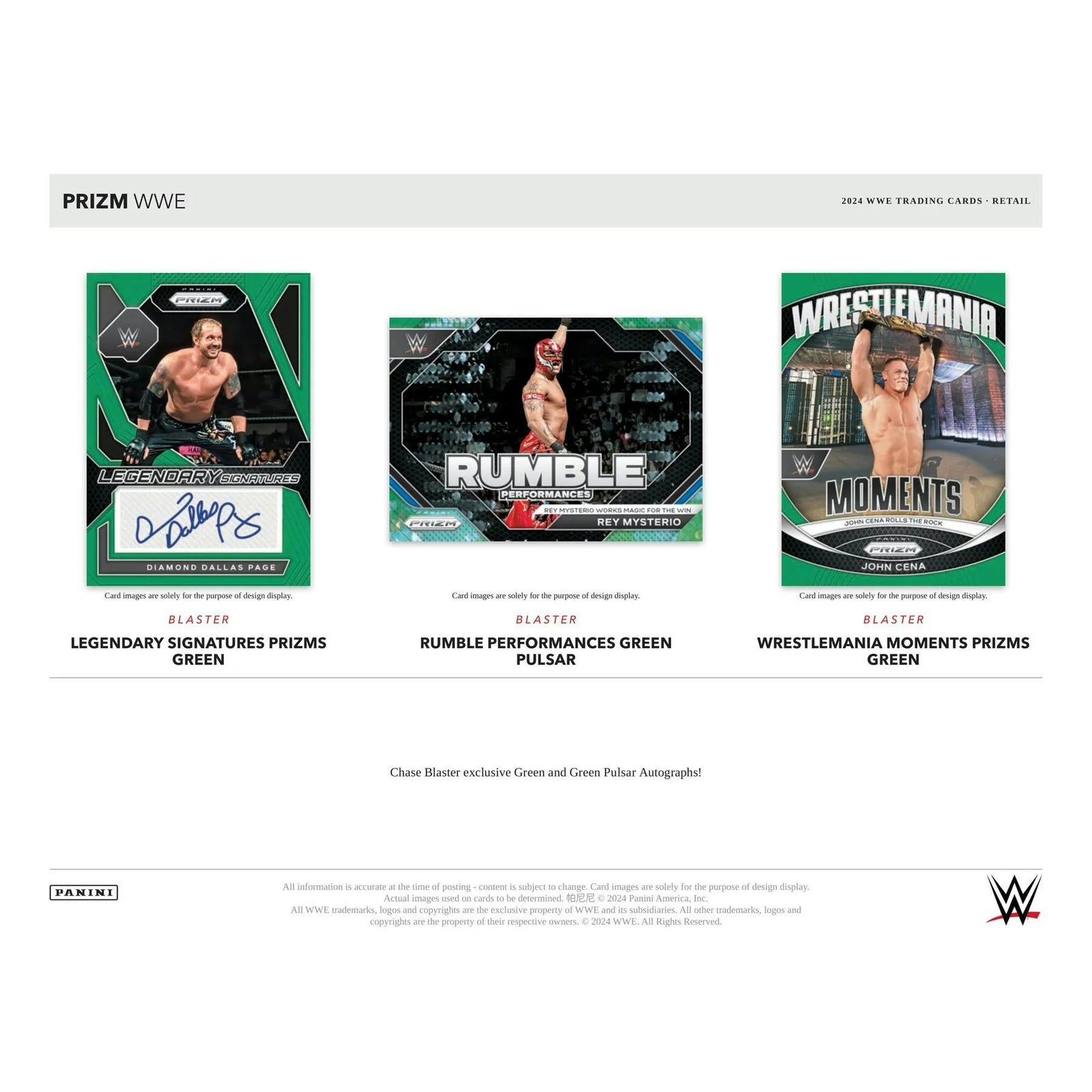 DRAFT - 2024 Panini Prizm WWE Wrestling Blaster Box | dacardworld:BVYY0ZOPK9