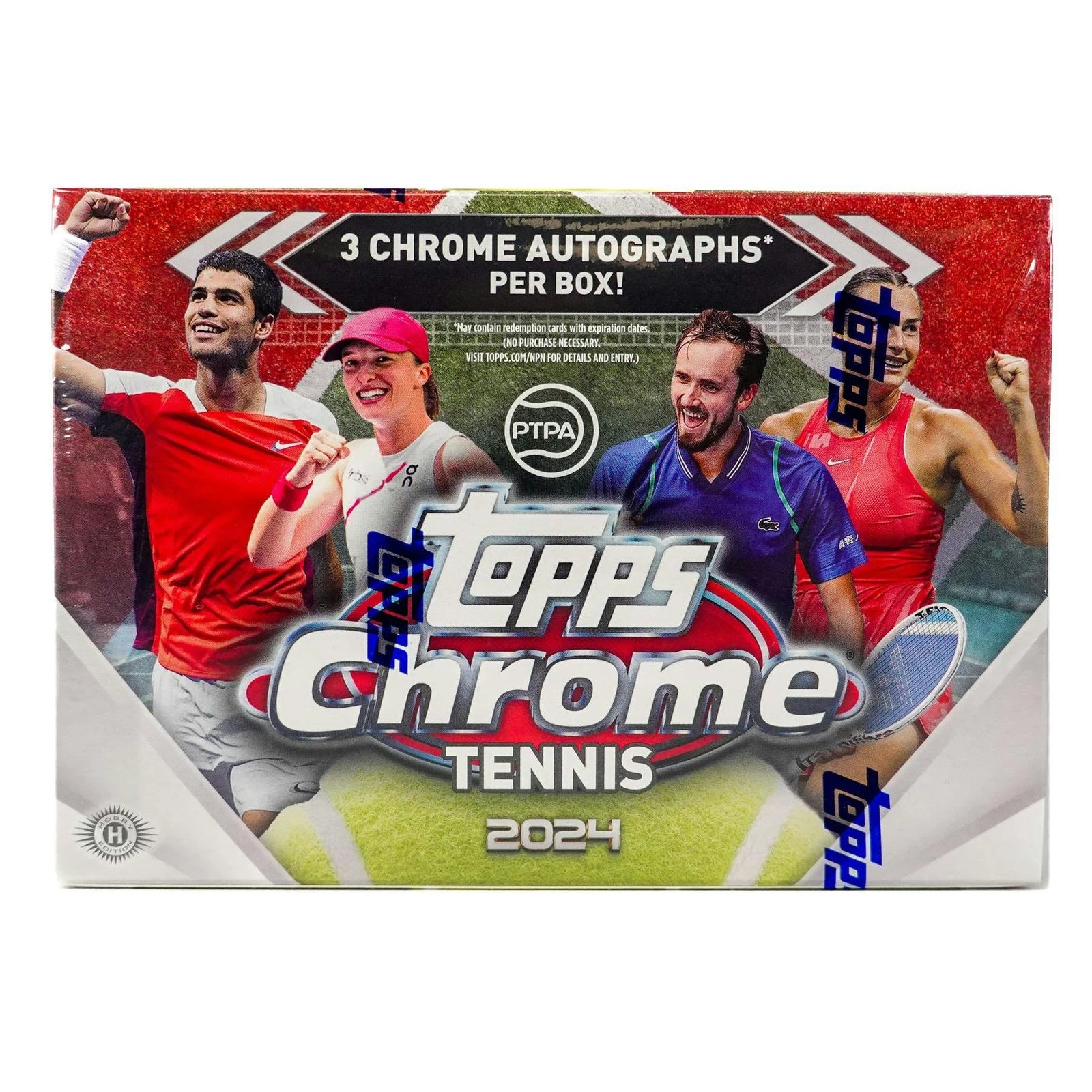 DRAFT - 2024 Topps Chrome Tennis Delight Box | SKU BVYZ0JESM0
