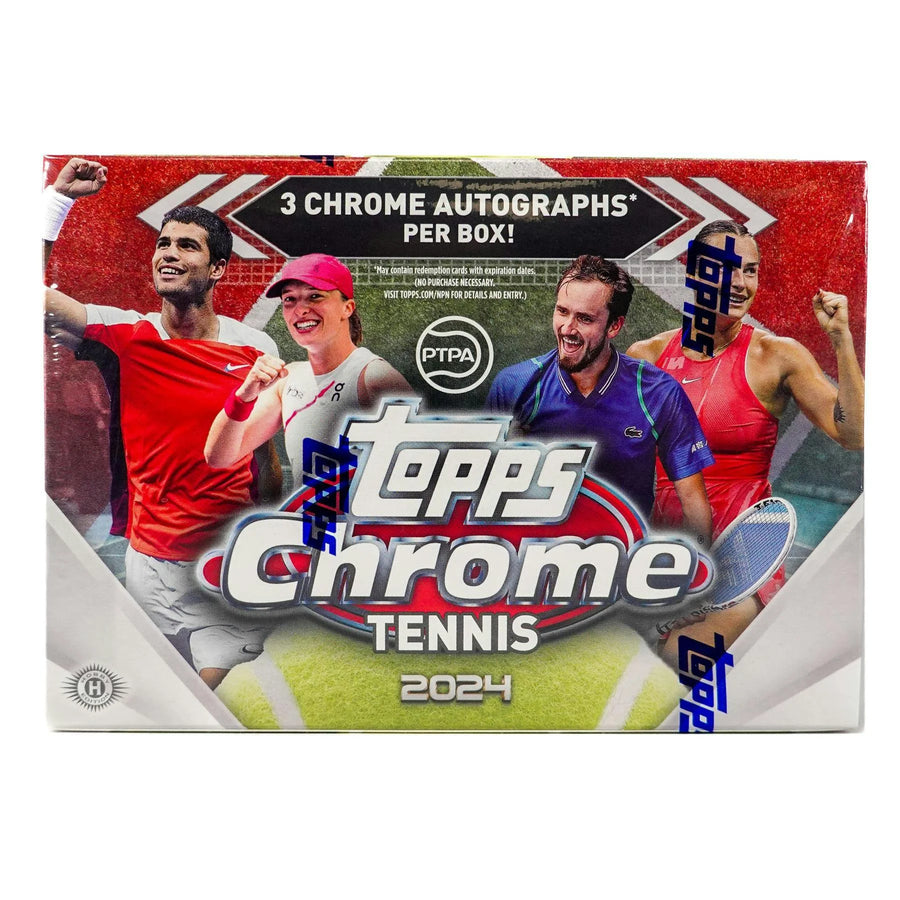 DRAFT - 2024 Topps Chrome Tennis Delight Box | SKU BVYZ0JESM0