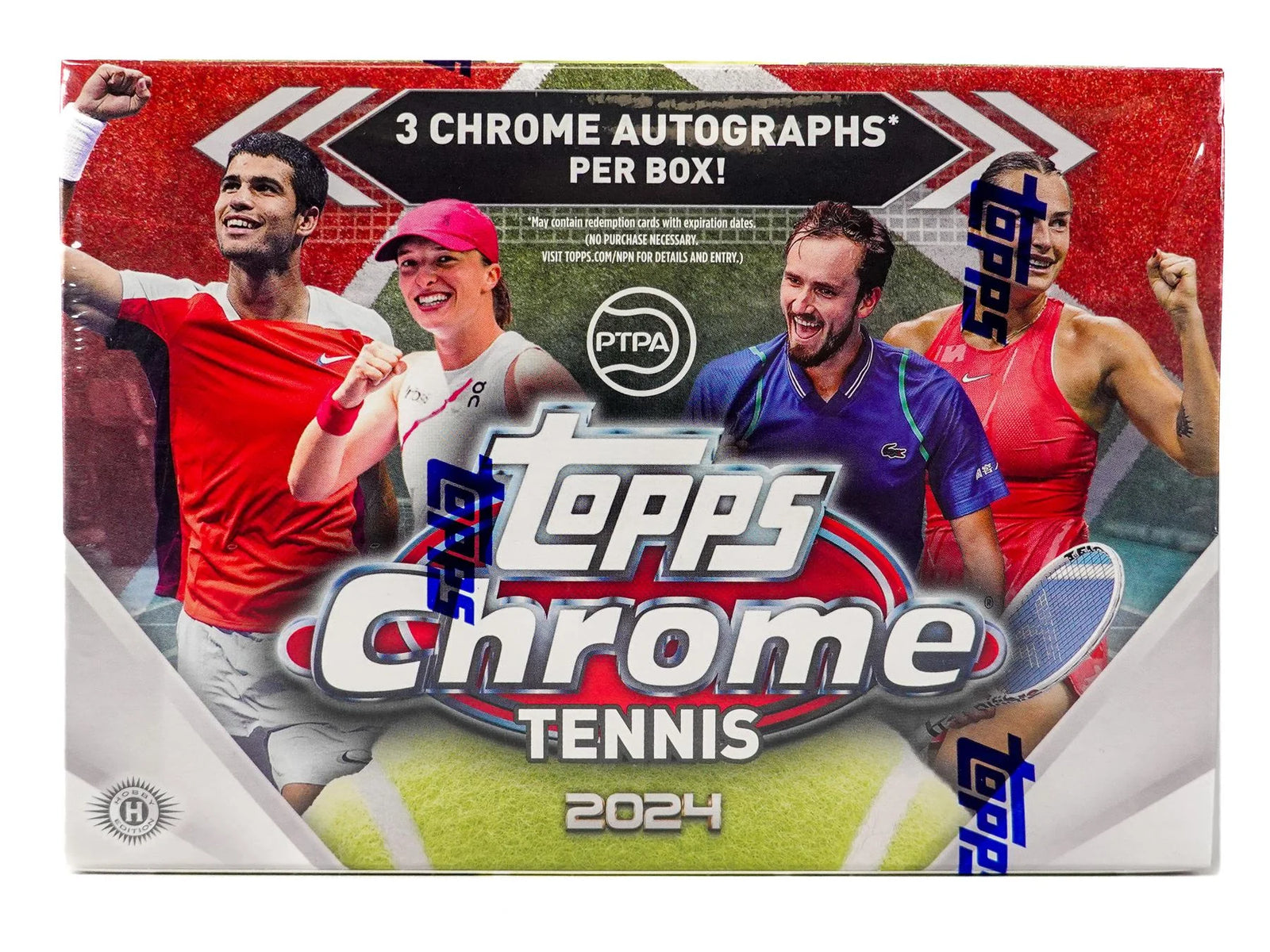 DRAFT - 2024 Topps Chrome Tennis Delight Box | SKU BVYZ0JESM0