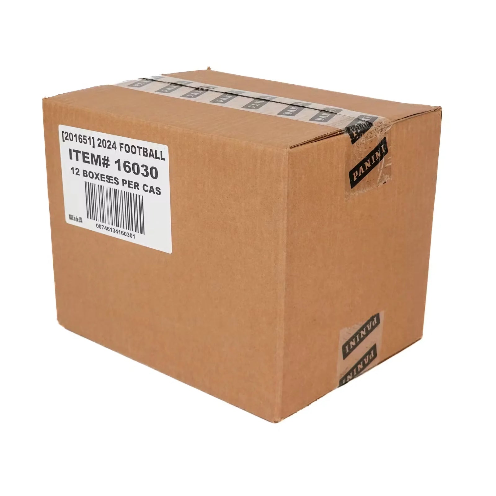 2024 Panini Donruss Elite Football Hobby 12-Box Case (Ships Sealed Only) - D