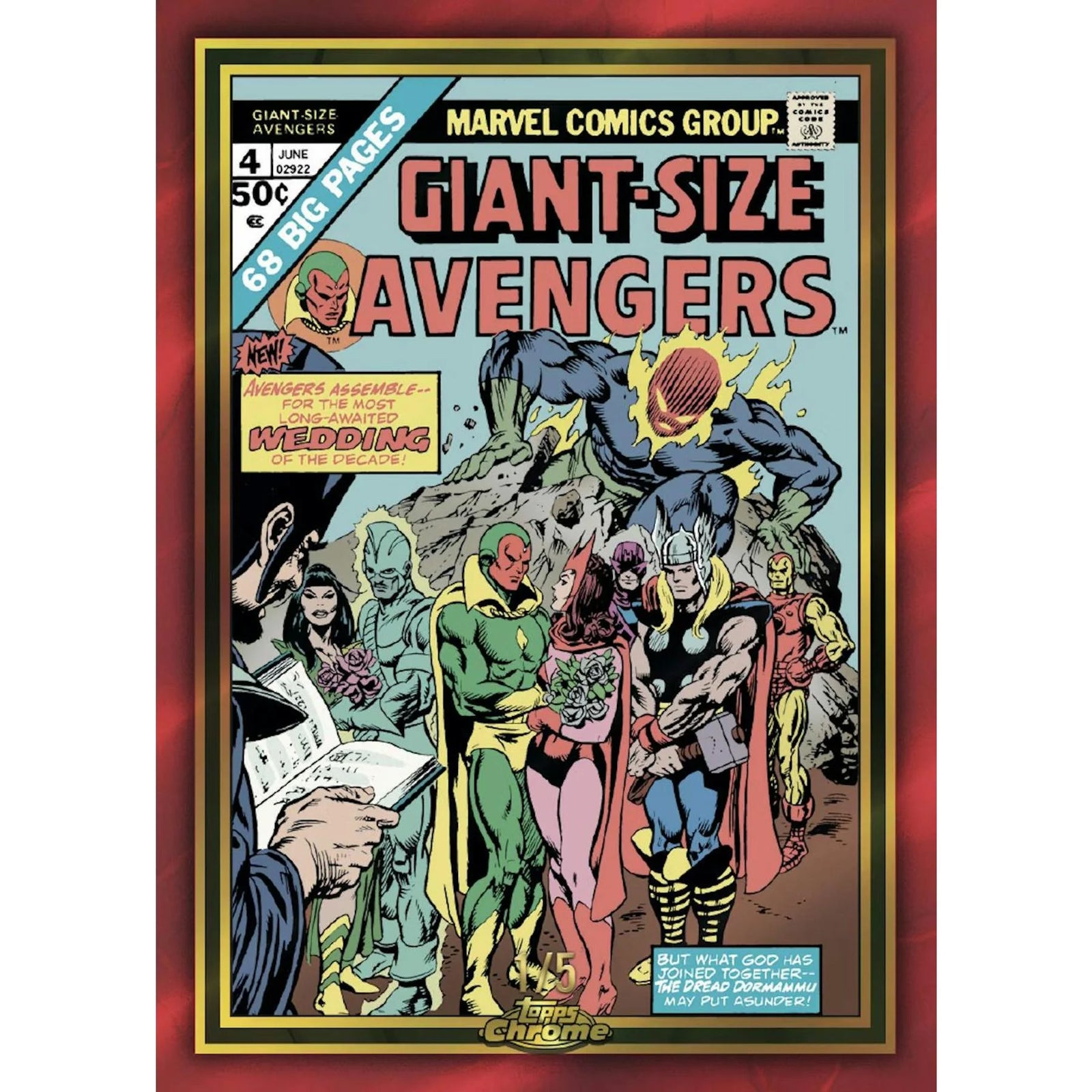 DRAFT - 2024 Topps Marvel Chrome Hobby Box | Sealed