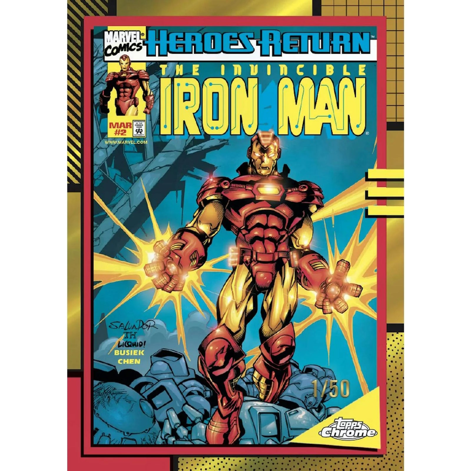 DRAFT - 2024 Topps Marvel Chrome Hobby Box | Sealed