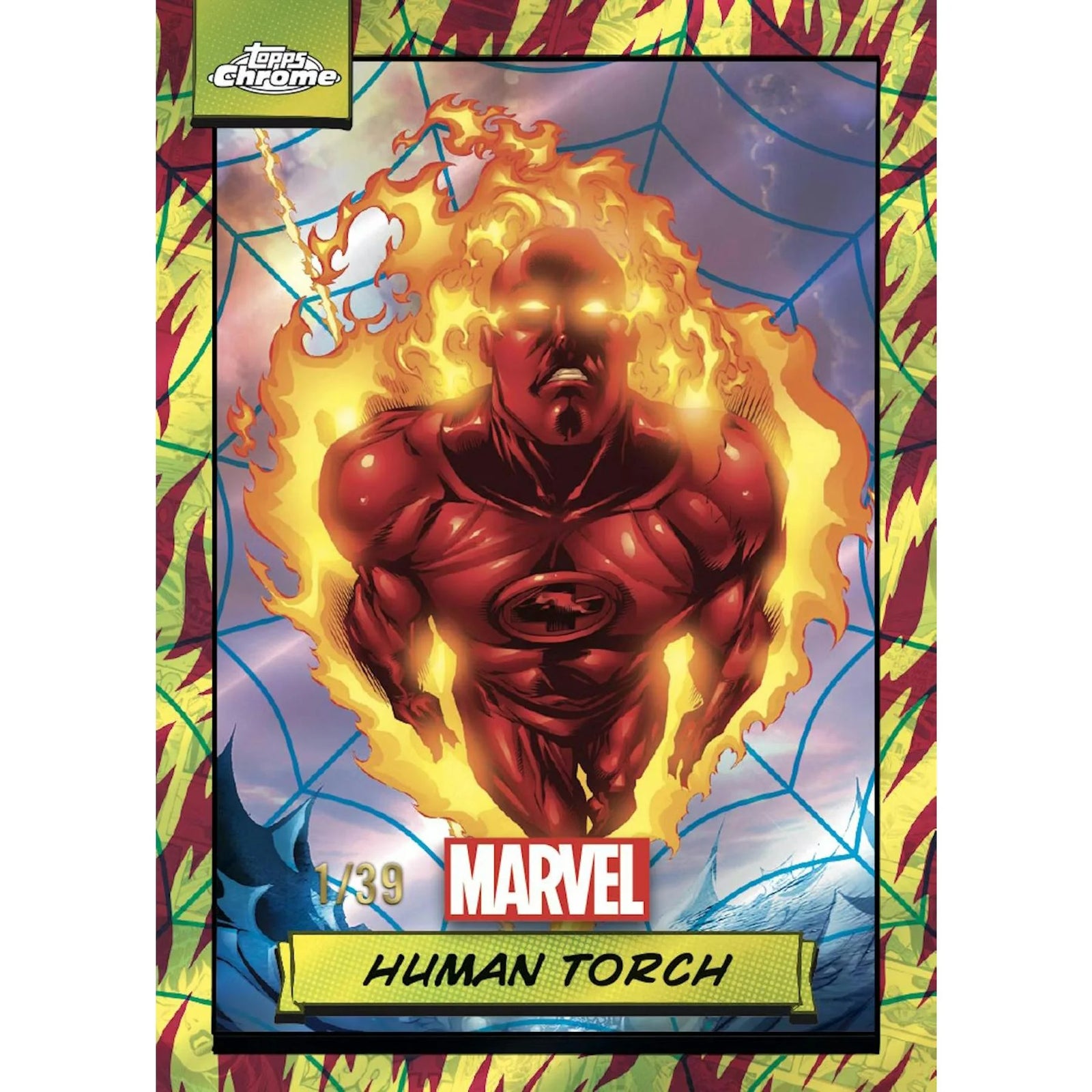 DRAFT - 2024 Topps Marvel Chrome Hobby 12-Box Case | BVZ40TLW1L