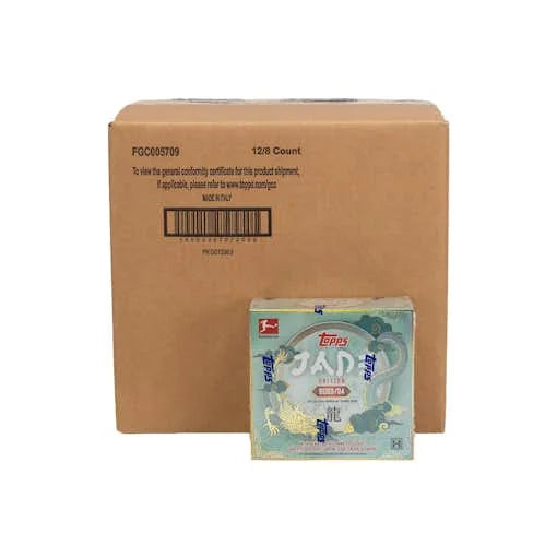 DRAFT - 2023/24 Topps Bundesliga Jade Edition Soccer Hobby 12-Box Case | dacardworld:BVZ80MQ92W