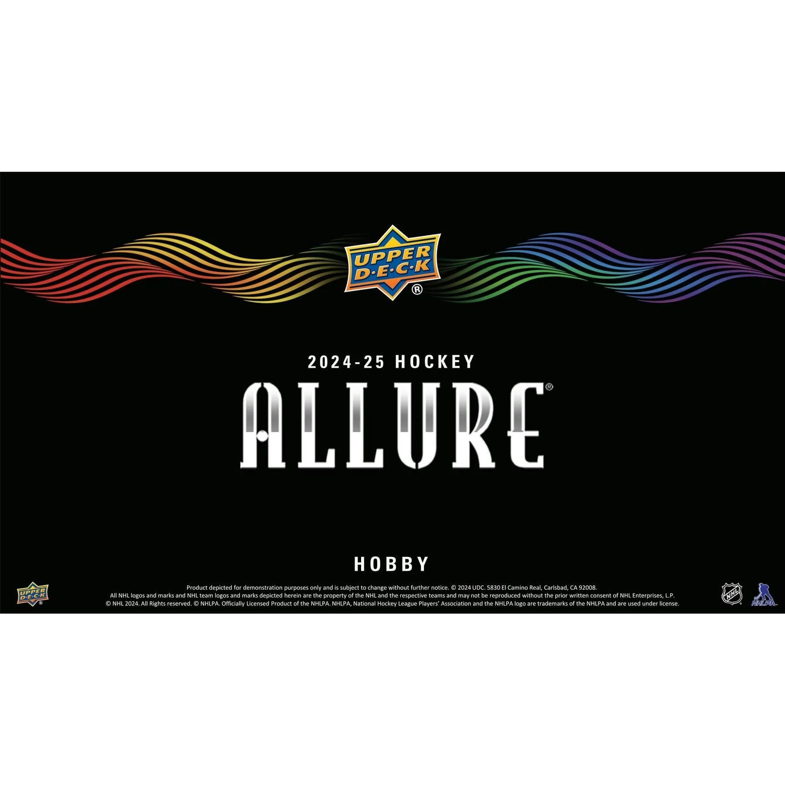 DRAFT - New 2024/25 Upper Deck Allure Hockey Hobby 18-Box Case