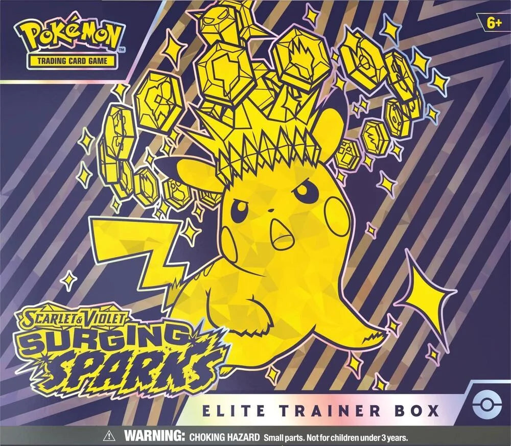 DRAFT - Pokemon Scarlet & Violet Surging Sparks Elite Trainer Box